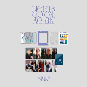 Highlight (Highlight) - LIVE 2024 MD / Teen case Photo card Decoration Kit (TIN CASE PHOTO DECO KIT)