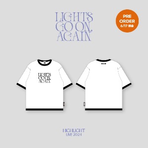 HIGHLIGHT - LIVE 2024 MD / Short-sleeved T-shirt (T-SHIRT) - WHITE